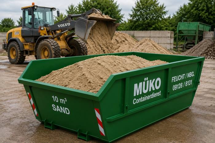MÜKO Container mit Sand